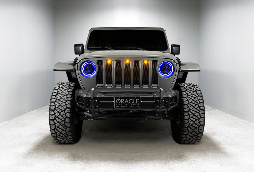 Oculus(TM) Bi-LED Projector Headlights -Jeep Wrangler JL / Gladiator JT by Oracle Lighting