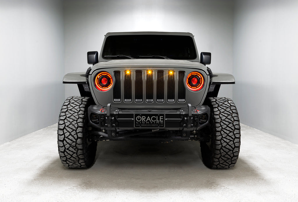 Oculus(TM) Bi-LED Projector Headlights -Jeep Wrangler JL / Gladiator JT by Oracle Lighting