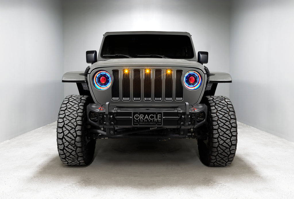 Oculus(TM) Bi-LED Projector Headlights -Jeep Wrangler JL / Gladiator JT by Oracle Lighting