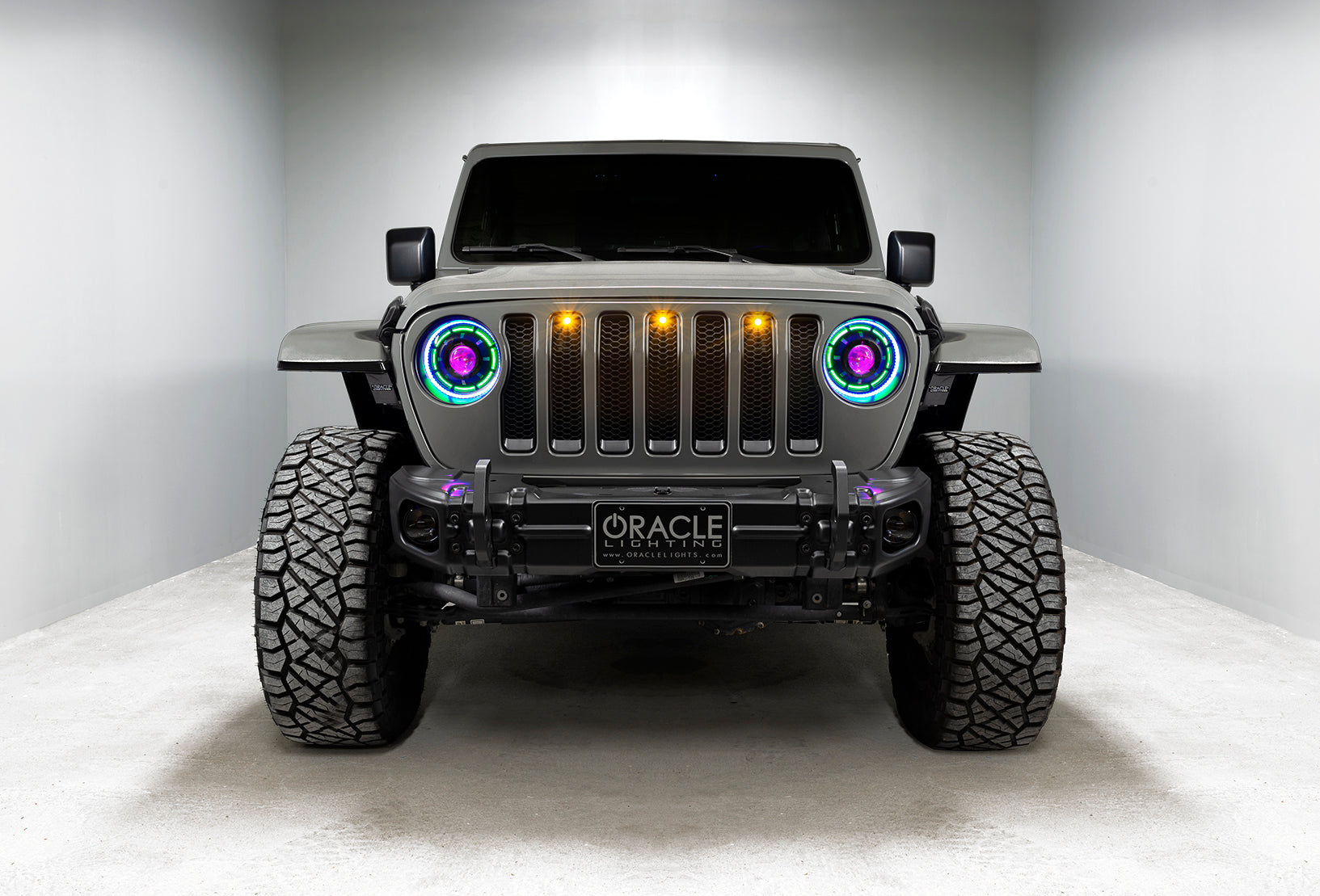 Oculus(TM) Bi-LED Projector Headlights -Jeep Wrangler JL / Gladiator JT by Oracle Lighting