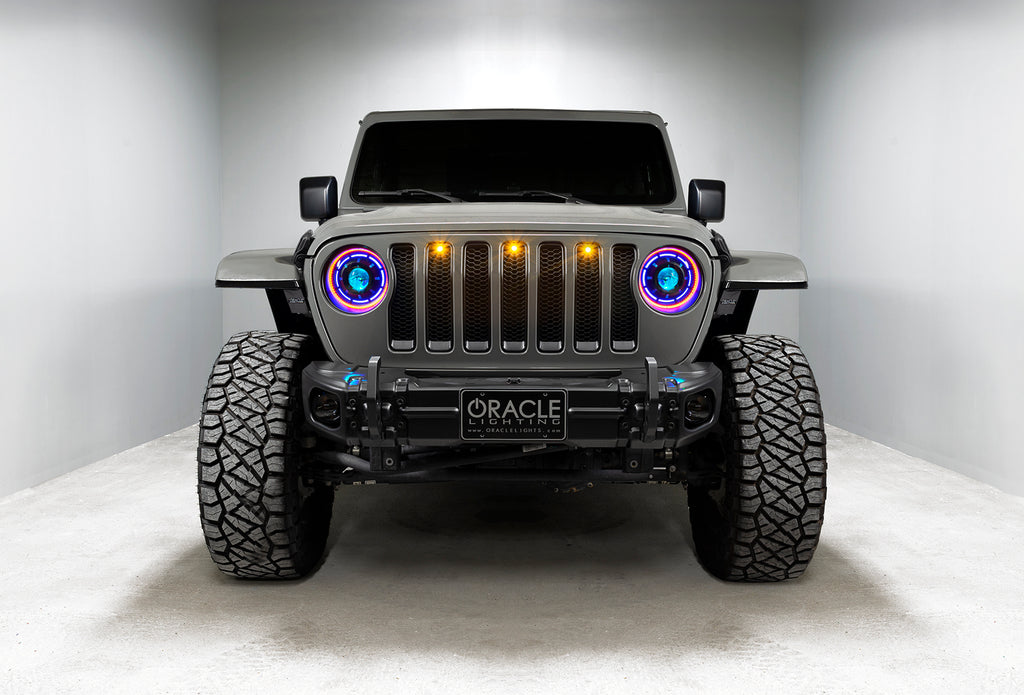 Oculus(TM) Bi-LED Projector Headlights -Jeep Wrangler JL / Gladiator JT by Oracle Lighting