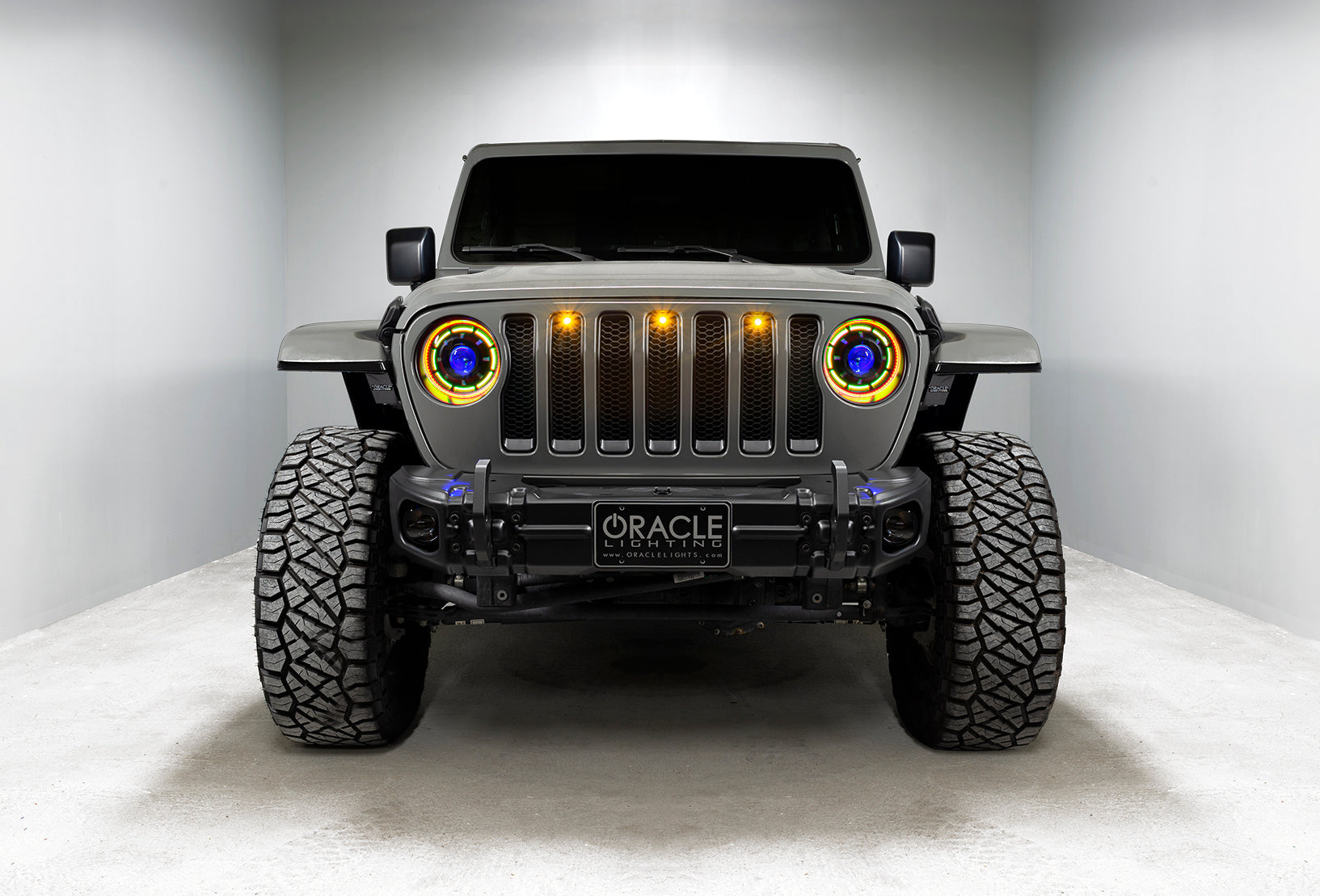 Oculus(TM) Bi-LED Projector Headlights -Jeep Wrangler JL / Gladiator JT by Oracle Lighting