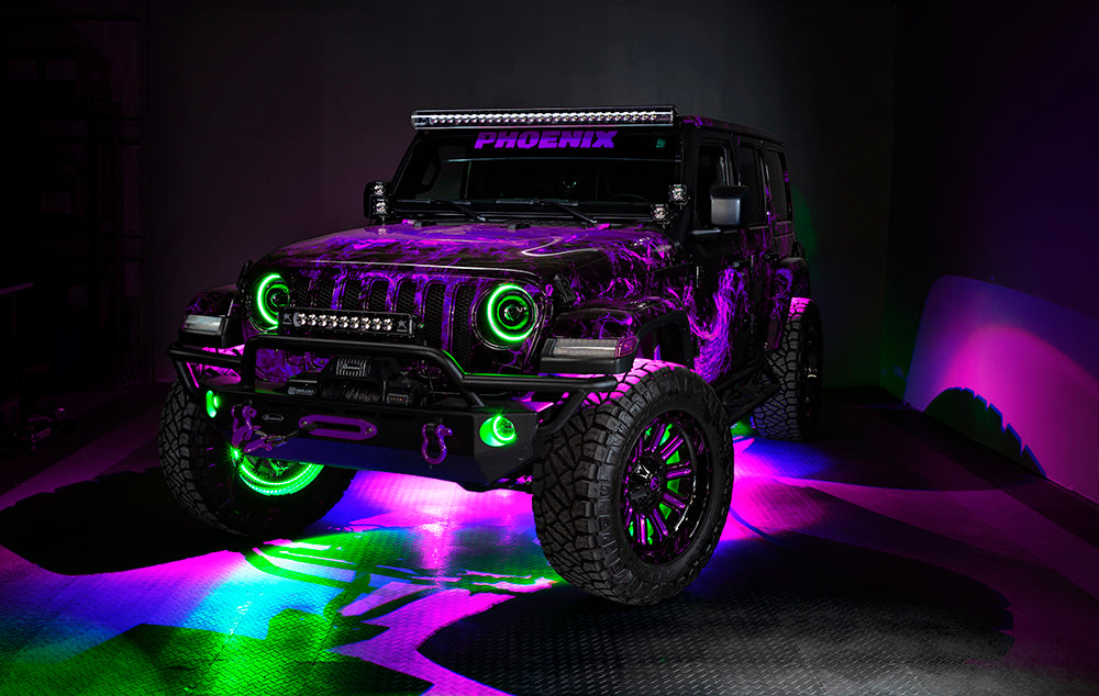 Oculus(TM) Bi-LED Projector Headlights -Jeep Wrangler JL / Gladiator JT by Oracle Lighting