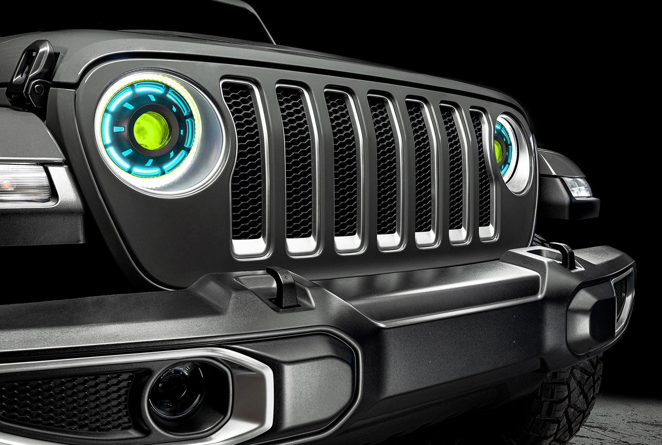 Oculus(TM) Bi-LED Projector Headlights -Jeep Wrangler JL / Gladiator JT by Oracle Lighting