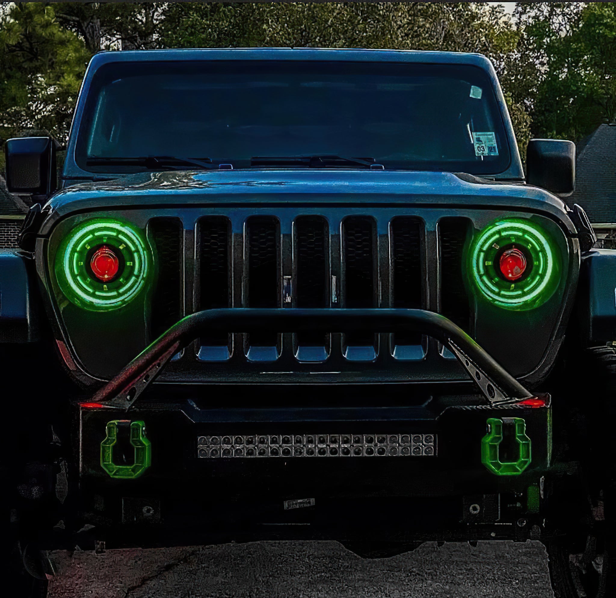 Oculus(TM) Bi-LED Projector Headlights -Jeep Wrangler JL / Gladiator JT by Oracle Lighting