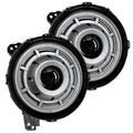 Oculus(tm) Bi-LED Projector Headlights - Satin Silver by Oracle Lighting