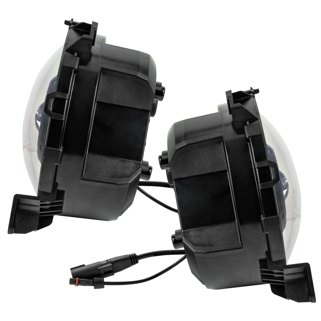 Oculus(tm) Bi-LED Projector Headlights - Satin Silver by Oracle Lighting