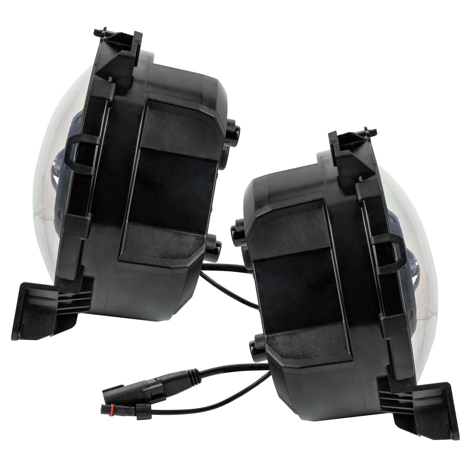 Oculus(tm) Bi-LED Projector Headlights - Satin Silver by Oracle Lighting
