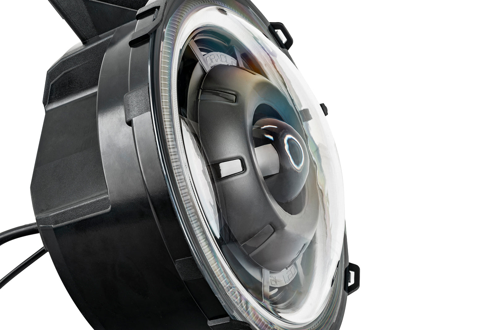 Oculus(tm) Bi-LED Projector Headlights - Satin Silver by Oracle Lighting