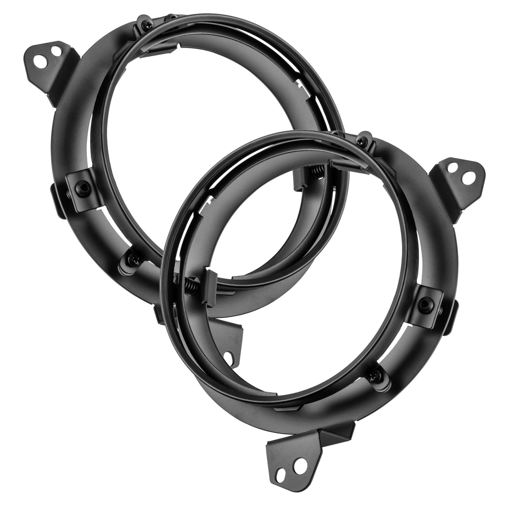 Jeep Wrangler JL / Gladiator JT Adjustable 7in. Headlight Brackets (Pair) by Oracle Lighting