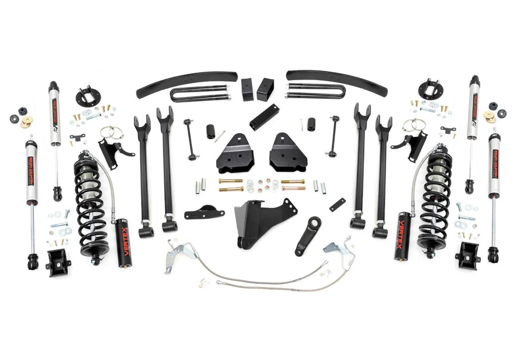 6 Inch Lift Kit | Diesel | 4 Link | C/O V2 | Ford F-250/F-350 Super Duty (08-10) by Rough Country