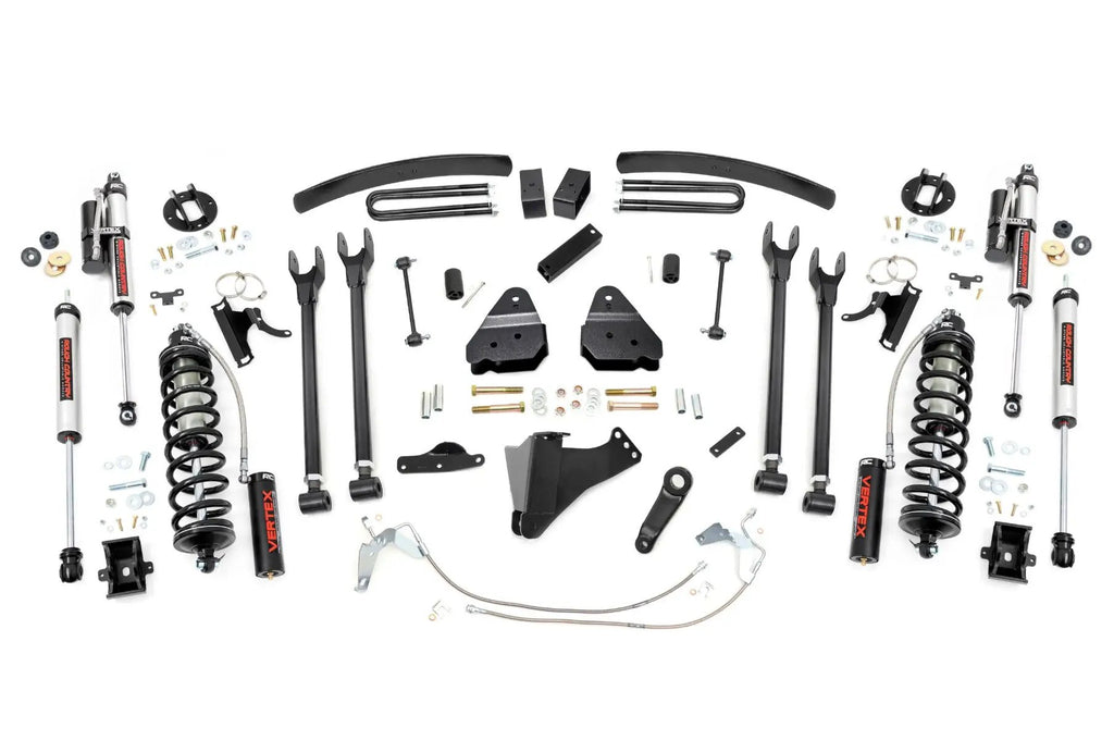 6 Inch Lift Kit | Diesel | 4 Link | C/O Vertex | Ford F-250/F-350 Super Duty (08-10) by Rough Country