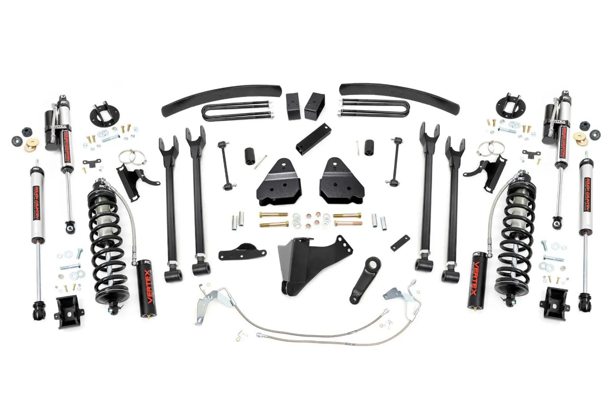 6 Inch Lift Kit | Diesel | 4 Link | C/O Vertex | Ford F-250/F-350 Super Duty (08-10) by Rough Country