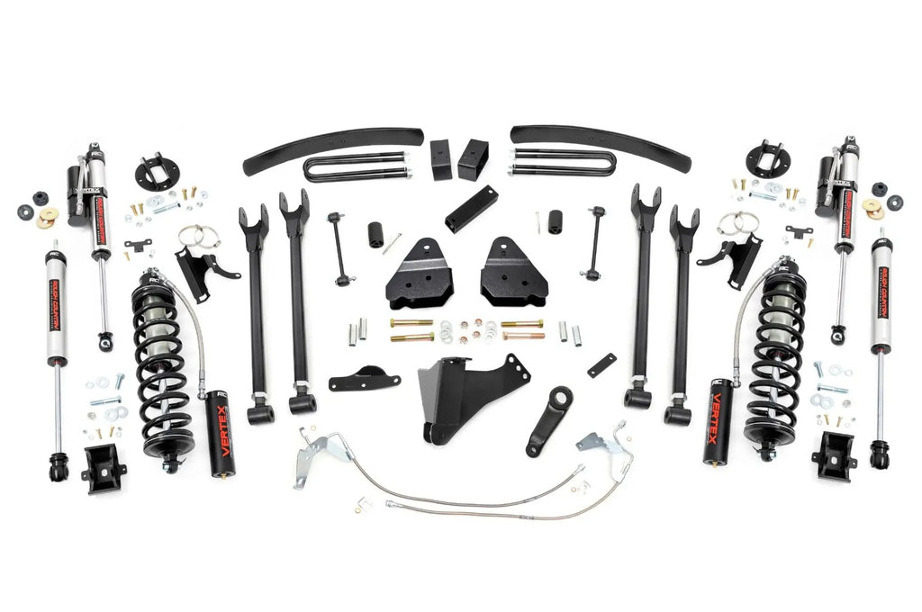 6 Inch Lift Kit | Diesel | 4 Link | C/O Vertex | Ford F-250/F-350 Super Duty (08-10) by Rough Country