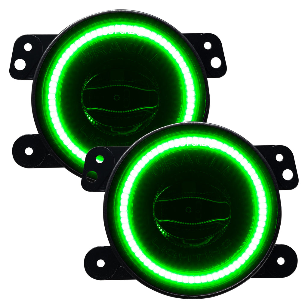 High Performance Fog Lights, Green by Oracle Lighting