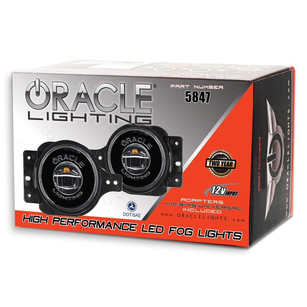 Jeep Wrangler JL/Gladiator JT Sport High Performance 20W LED Fog Lights by Oracle Lighting