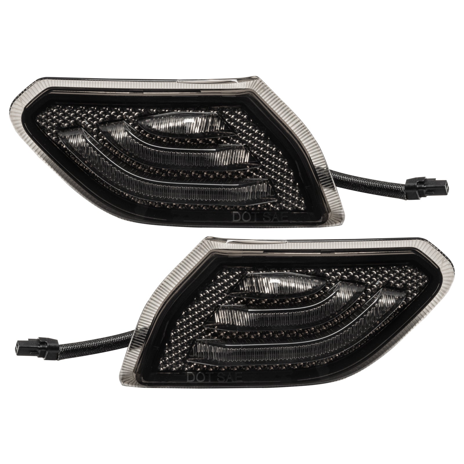 ORACLE Lighting Jeep Wrangler JL/Gladiator JT Smoked Lens LED Front Sidemarkers by Oracle Lighting