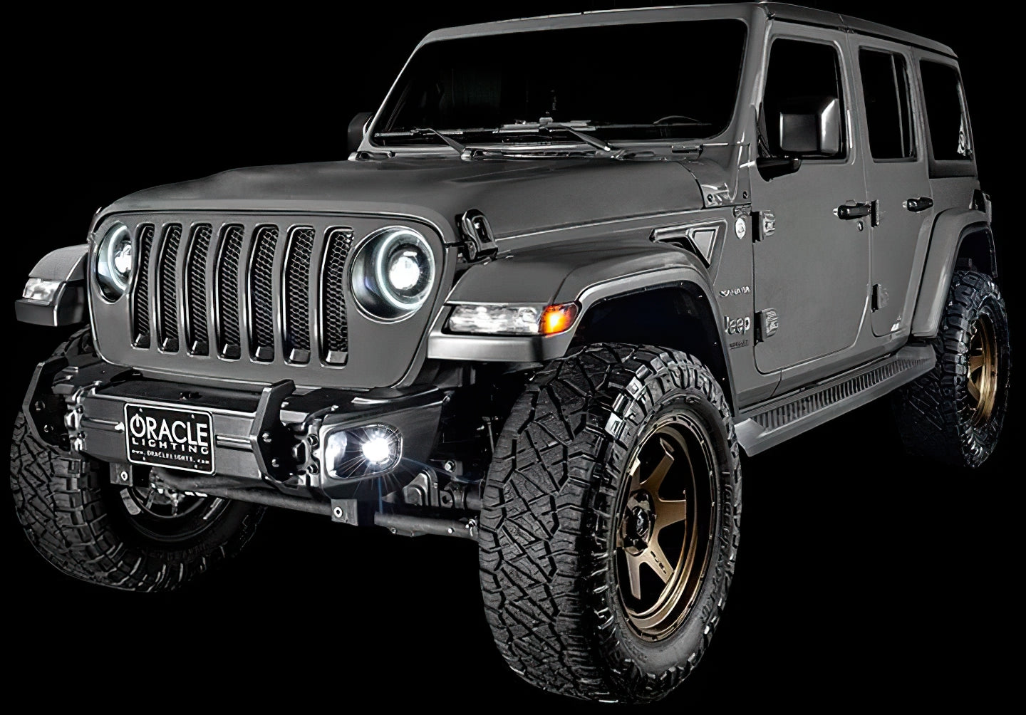 ORACLE Lighting Jeep Wrangler JL/Gladiator JT Smoked Lens LED Front Sidemarkers by Oracle Lighting