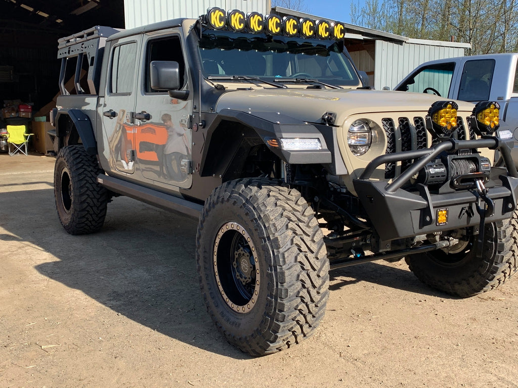 ORACLE Lighting Jeep Wrangler JL/Gladiator JT Smoked Lens LED Front Sidemarkers by Oracle Lighting