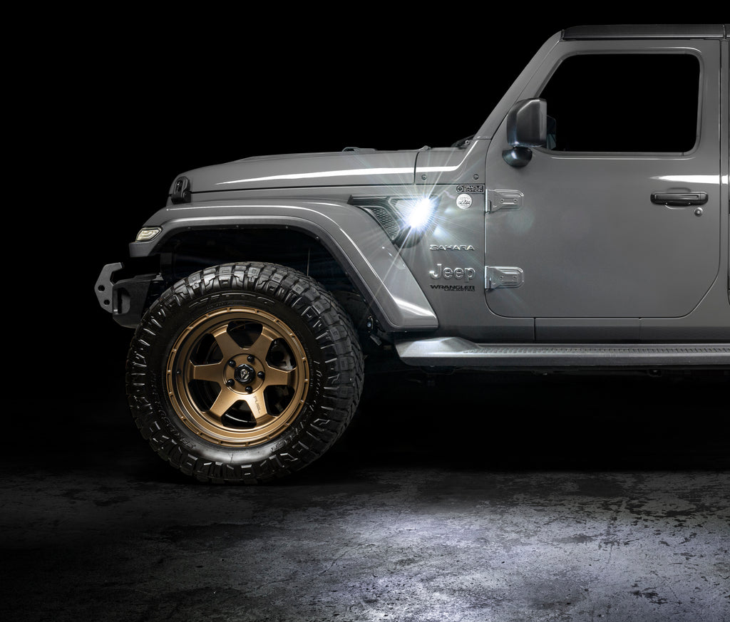 Sidetrack(tm) LED Lighting System For Jeep Wrangler JL / Gladiator JT by Oracle Lighting