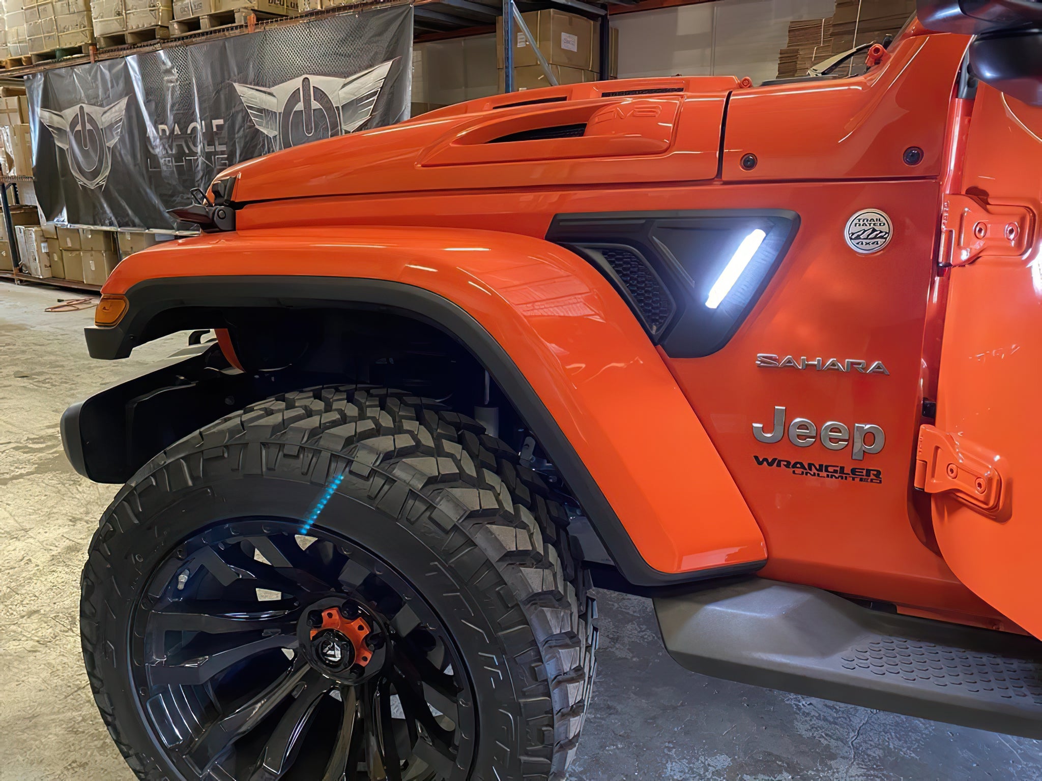 Sidetrack(tm) LED Lighting System For Jeep Wrangler JL / Gladiator JT by Oracle Lighting