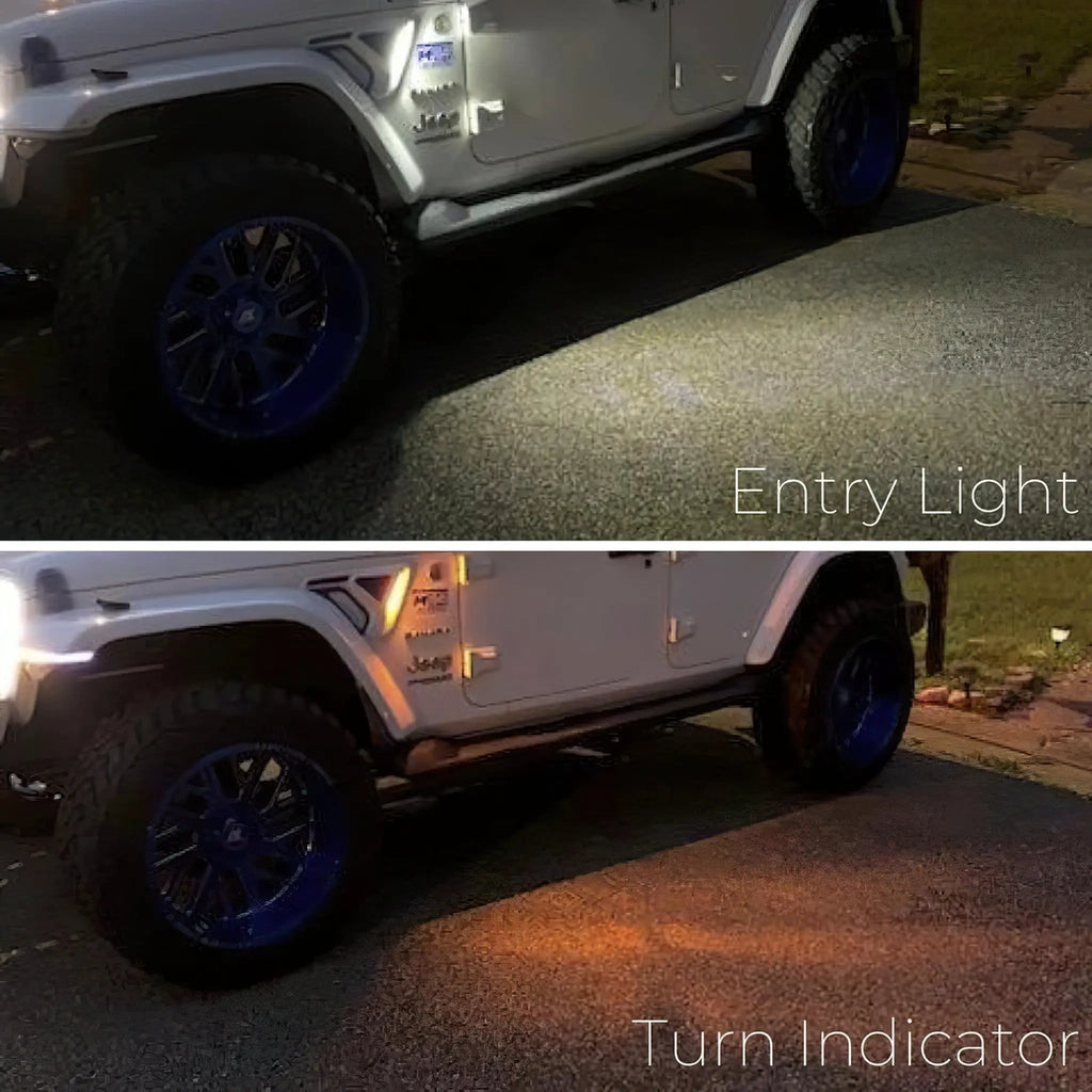 Sidetrack(tm) LED Lighting System For Jeep Wrangler JL / Gladiator JT by Oracle Lighting