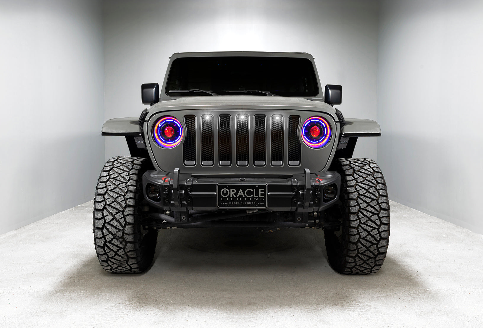 ORACLE Lighting Pre-Runner Style LED Grill Kit for Jeep Wrangler JL by Oracle Lighting