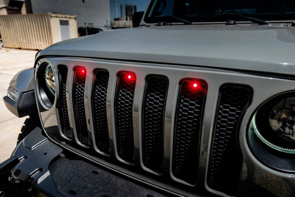 Pre-Runner Style LED Grill Kit, Red by Oracle Lighting