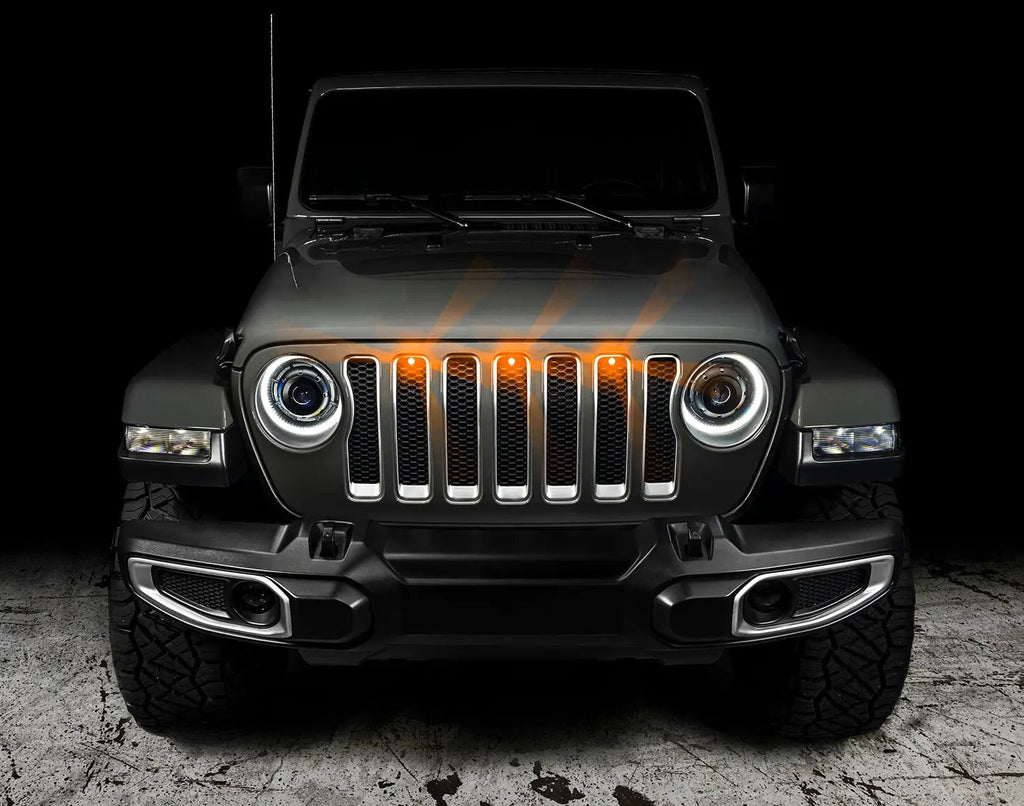 ORACLE Lighting Pre-Runner Style LED Grill Kit for Jeep Gladiator JT by Oracle Lighting