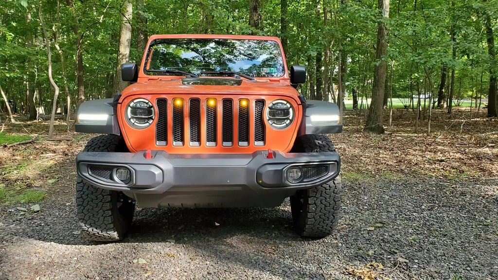 ORACLE Lighting Pre-Runner Style LED Grill Kit for Jeep Gladiator JT by Oracle Lighting