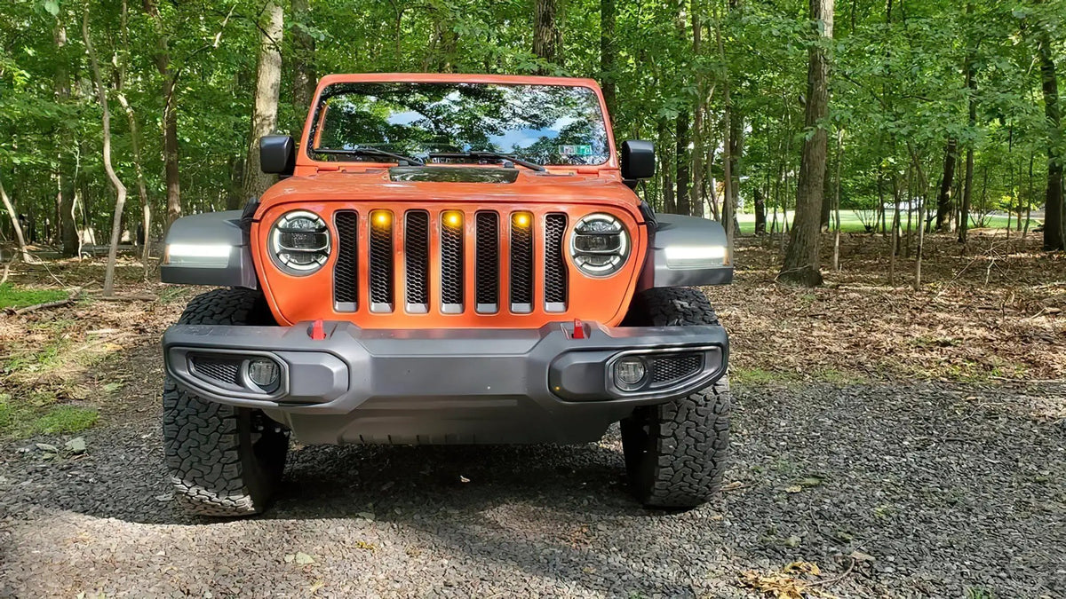 ORACLE Lighting Pre-Runner Style LED Grill Kit for Jeep Gladiator JT by Oracle Lighting