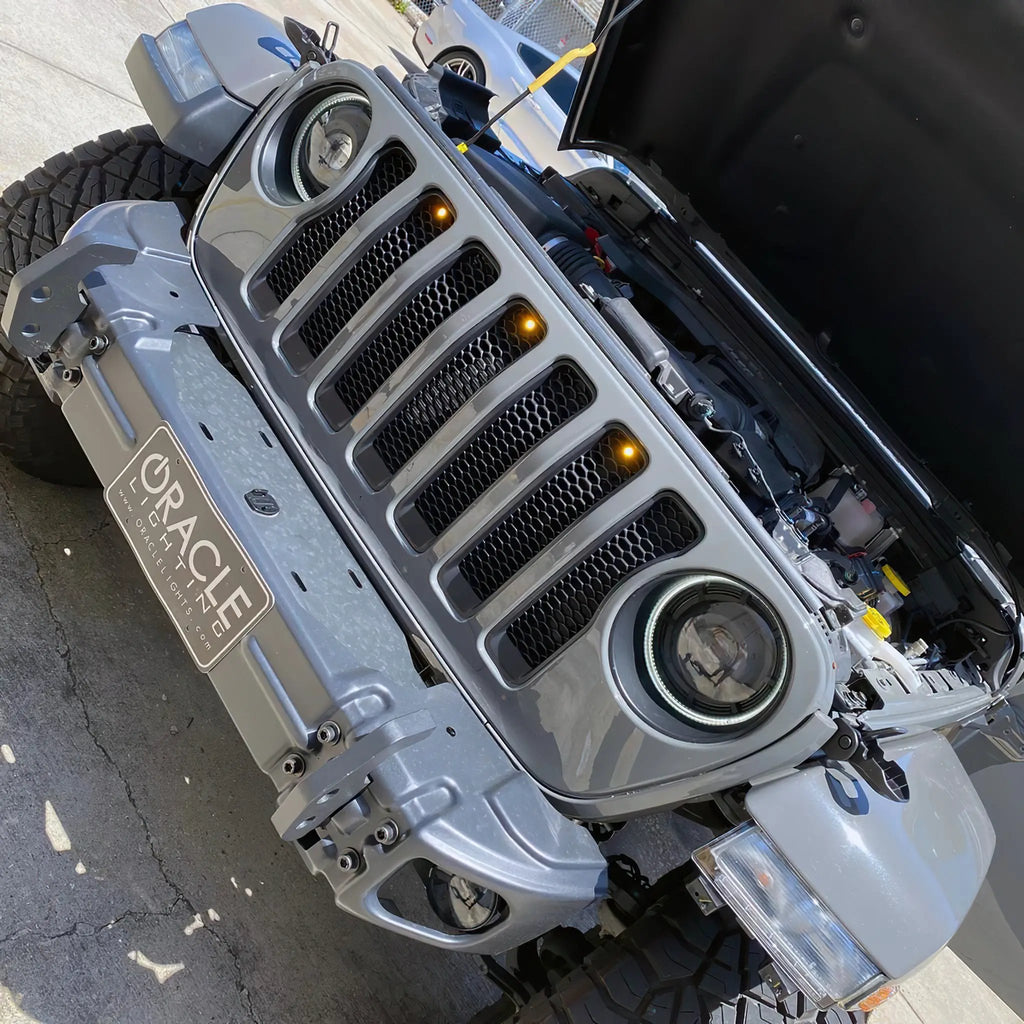 ORACLE Lighting Pre-Runner Style LED Grill Kit for Jeep Gladiator JT by Oracle Lighting