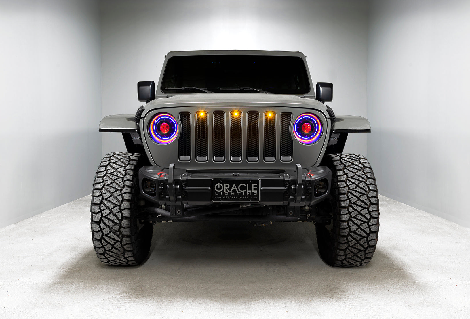 ORACLE Lighting Pre-Runner Style LED Grill Kit for Jeep Gladiator JT by Oracle Lighting