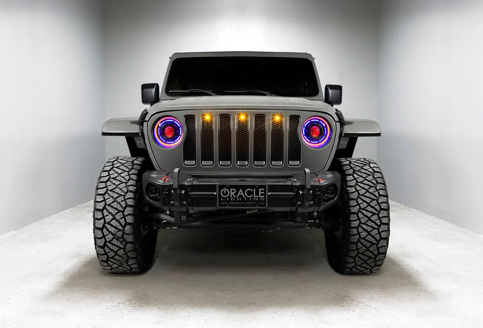 ORACLE Lighting Pre-Runner Style LED Grill Kit for Jeep Gladiator JT by Oracle Lighting