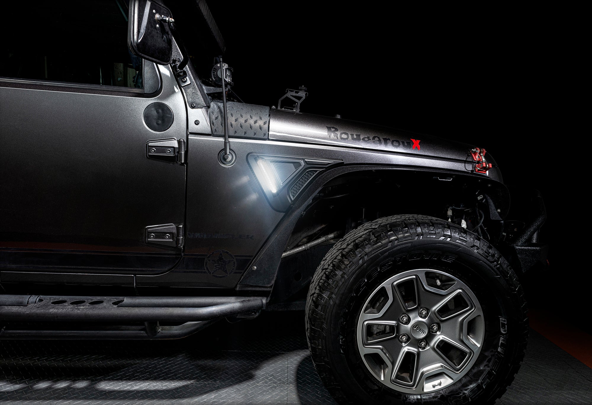 ORACLE Lighting Sidetrack(TM) LED Lighting System For Jeep Wrangler JK by Oracle Lighting