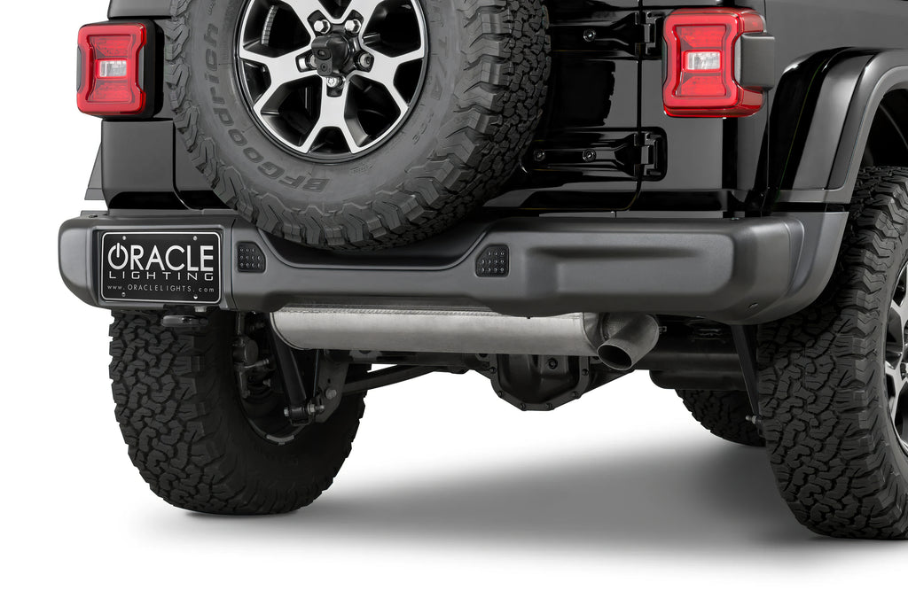 ORACLE Lighting Rear Bumper LED Reverse Lights for Jeep Wrangler JL by Oracle Lighting