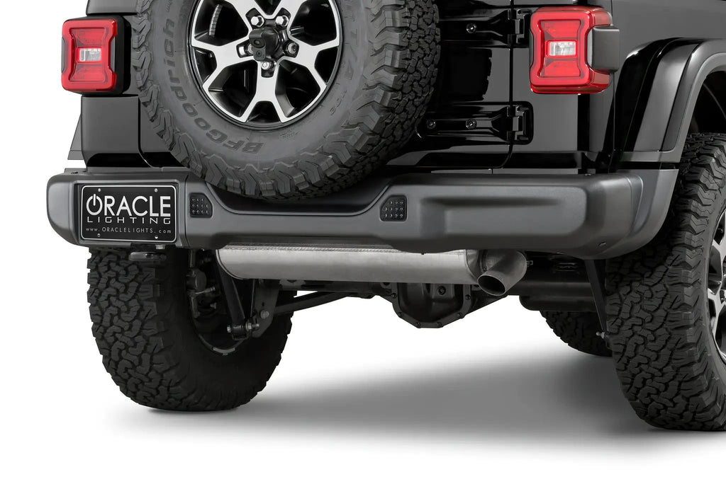 ORACLE Lighting Rear Bumper LED Reverse Lights for Jeep Wrangler JL by Oracle Lighting