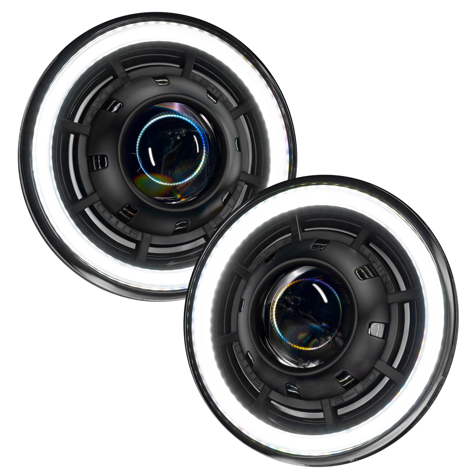 ORACLE Lighting Oculus(TM) 7" Bi-LED Projector Headlights for Jeep Wrangler JK by Oracle Lighting