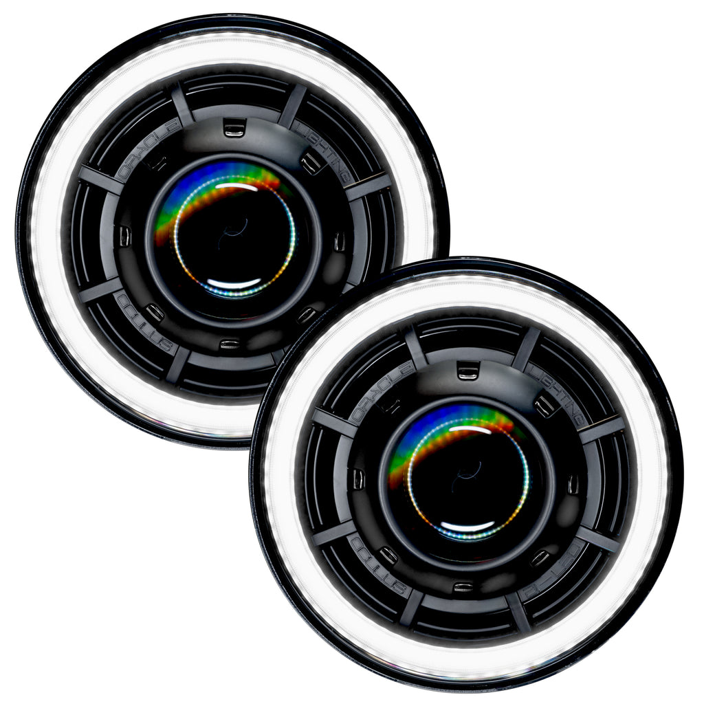 ORACLE Lighting Oculus(TM) 7" Bi-LED Projector Headlights for Jeep Wrangler JK by Oracle Lighting