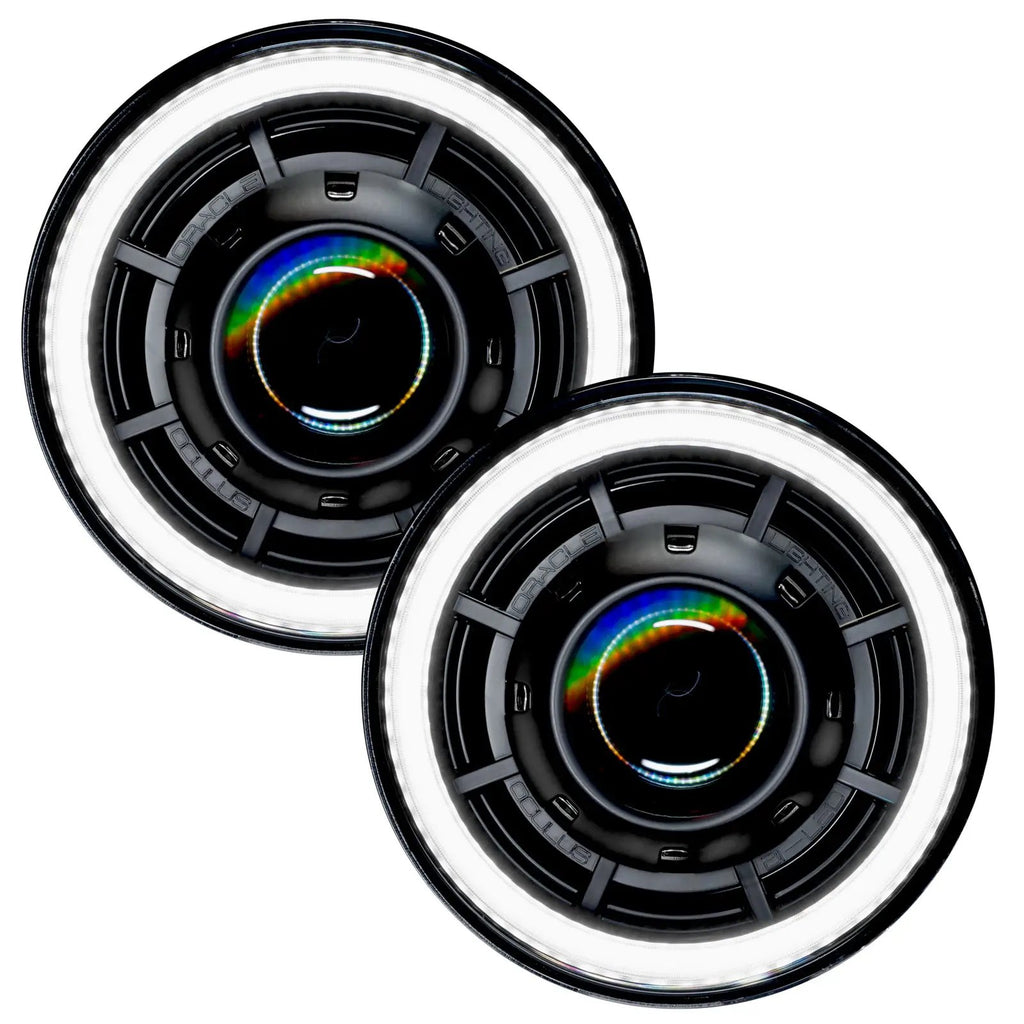 ORACLE Lighting Oculus(TM) 7" Bi-LED Projector Headlights for Jeep Wrangler JK by Oracle Lighting