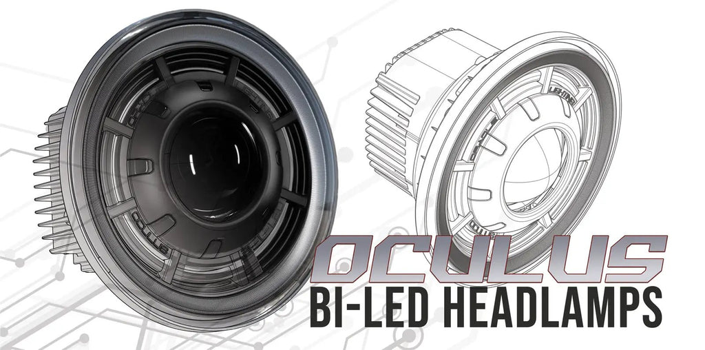ORACLE Lighting Oculus(TM) 7" Bi-LED Projector Headlights for Jeep Wrangler JK by Oracle Lighting