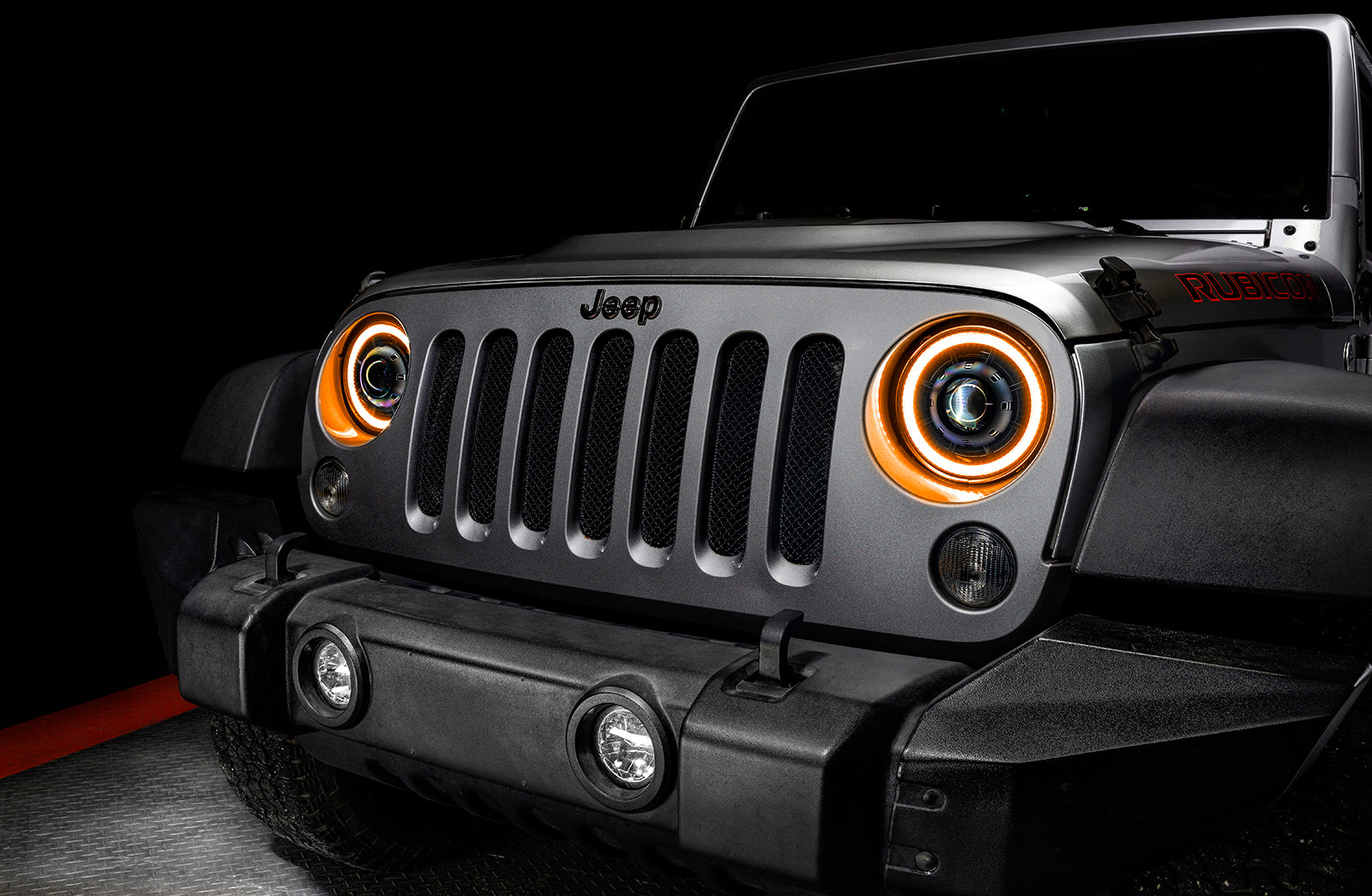 Oculus(tm) 7" Switchback Bi-LED Projector Headlights for Jeep Wrangler JK by Oracle Lighting