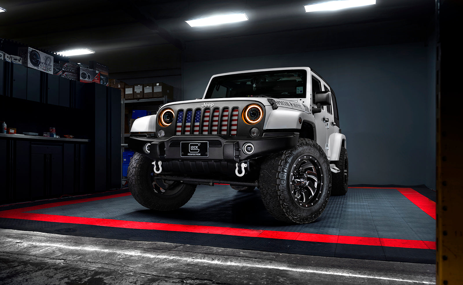 Oculus(tm) 7" Switchback Bi-LED Projector Headlights for Jeep Wrangler JK by Oracle Lighting