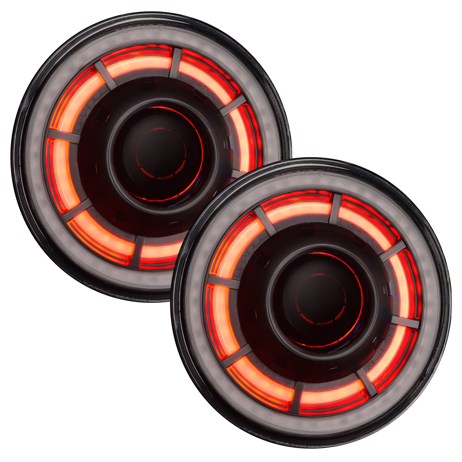 Oculus(tm) 7" ColorSHIFT(tm) Bi-LED Projector Headlights for Jeep Wrangler JK by Oracle Lighting