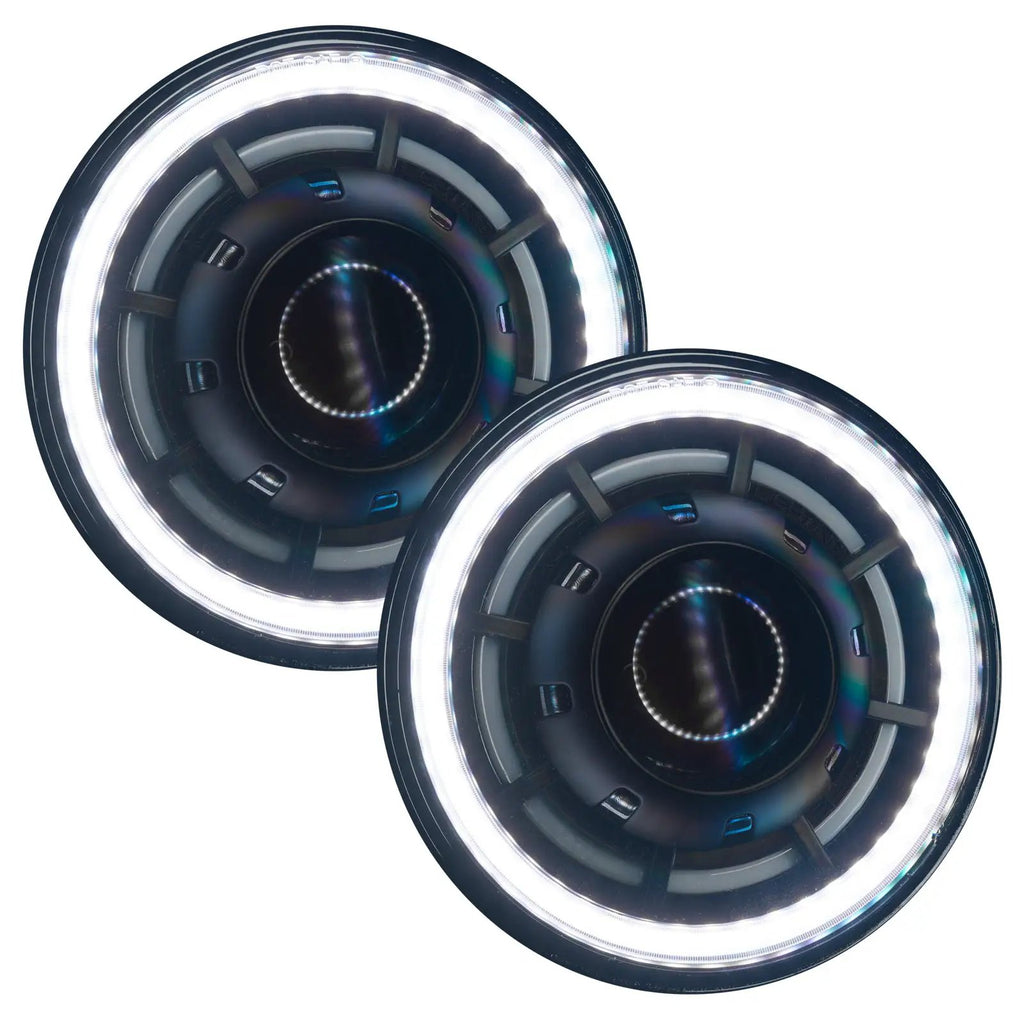 Oculus(TM) 7" ColorSHIFT Bi-LED Projector Headlights for Jeep Wrangler JK by Oracle Lighting