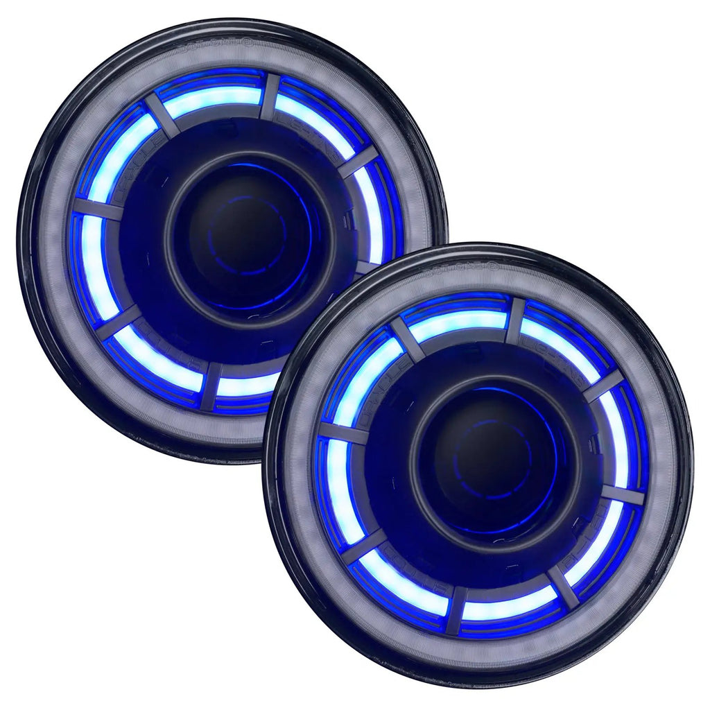 Oculus(TM) 7" ColorSHIFT Bi-LED Projector Headlights for Jeep Wrangler JK by Oracle Lighting
