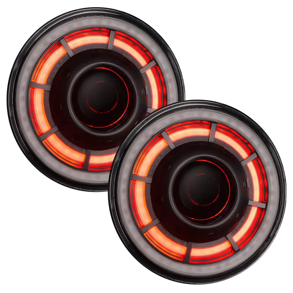 Oculus(TM) 7" ColorSHIFT Bi-LED Projector Headlights for Jeep Wrangler JK by Oracle Lighting