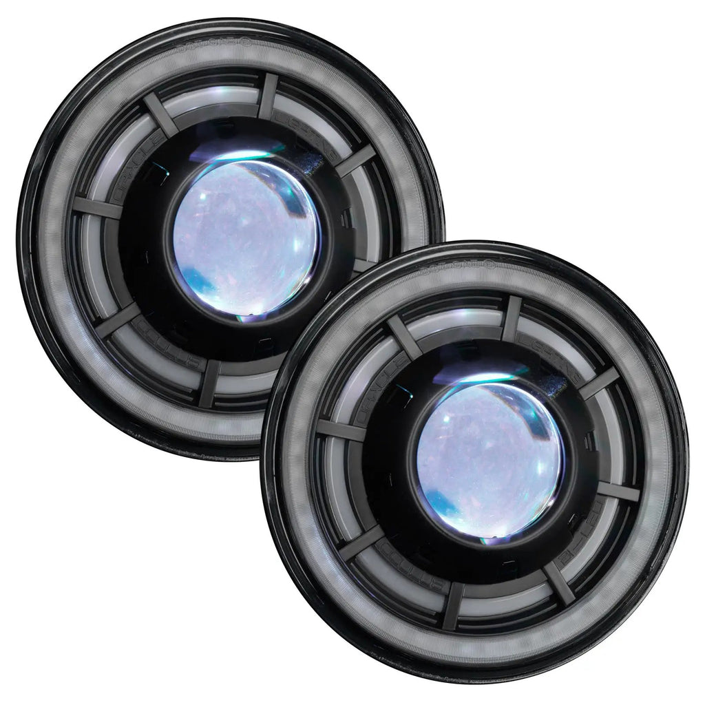 Oculus(TM) 7" ColorSHIFT Bi-LED Projector Headlights for Jeep Wrangler JK by Oracle Lighting
