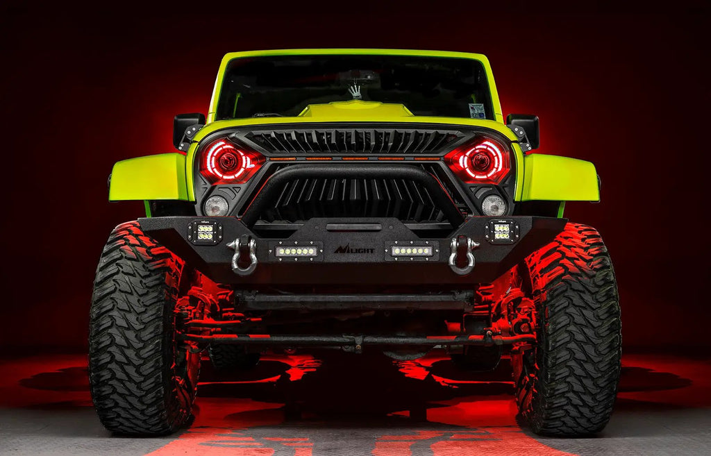 Oculus(TM) 7" ColorSHIFT Bi-LED Projector Headlights for Jeep Wrangler JK by Oracle Lighting