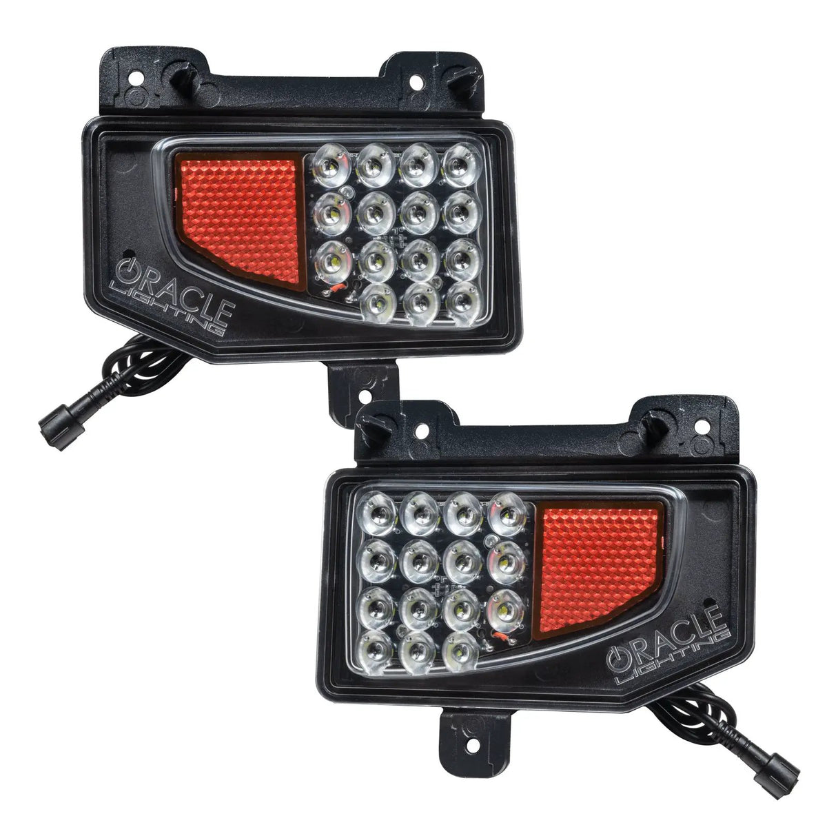 ORACLE Lighting Rear Bumper LED Reverse Lights for Jeep Gladiator JT by Oracle Lighting